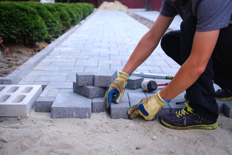 Paver Walkway Installation